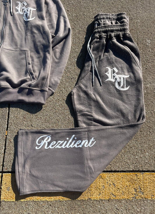 Rezilient Rhinestone Adjustable Band Sweats