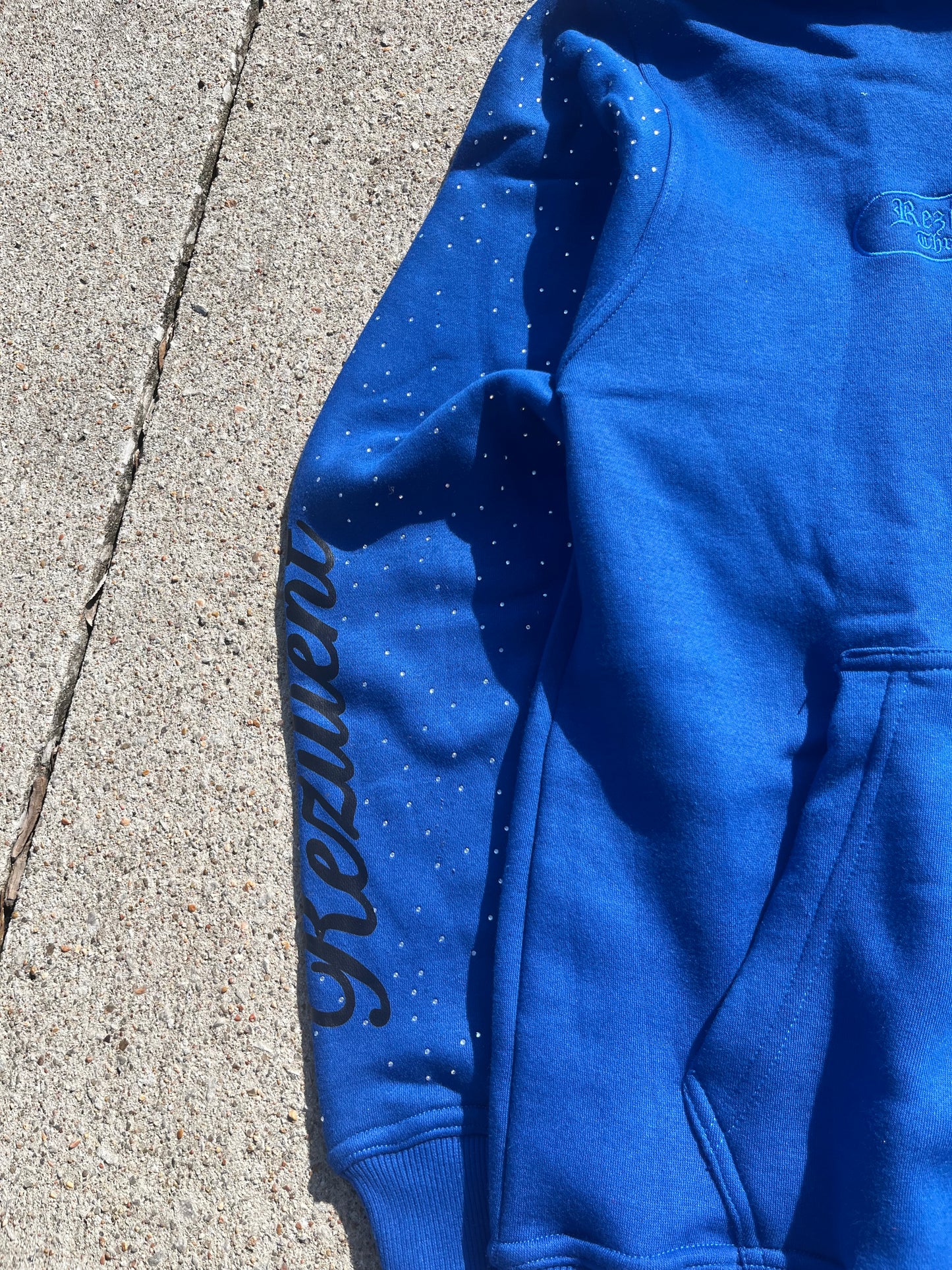 Rezilient Rhinestone ZipUp